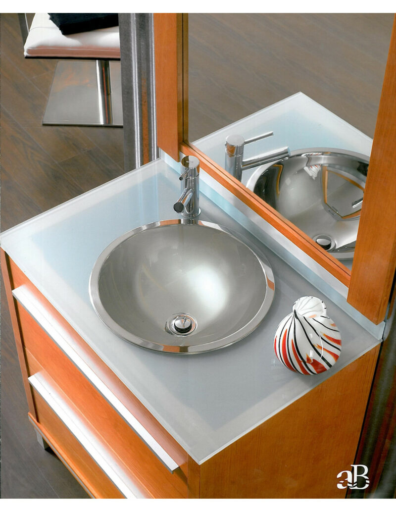 Lavabo de acero 40