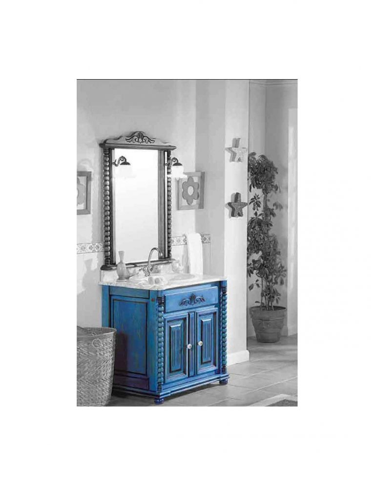 Mueble de lavabo Olimpo 2 puertas 80x58x81