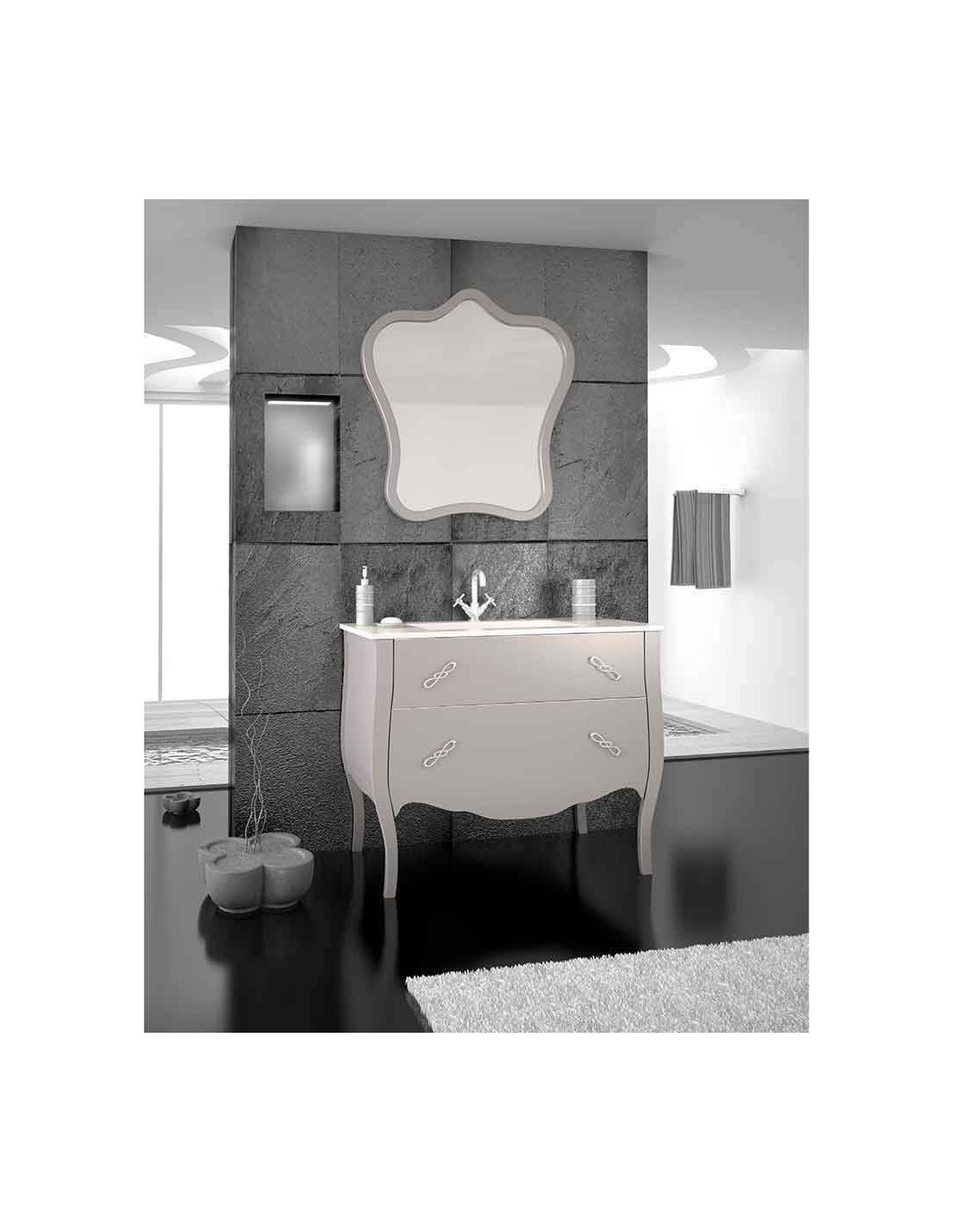 Mueble de baño Isabelino